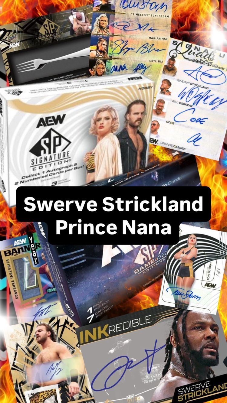 Swerve Strickland (Ax14)(DUALx5)(QUADx4)(Mx14)/Prince Nana (Ax3)(DUALx2)(QUAD)(M)