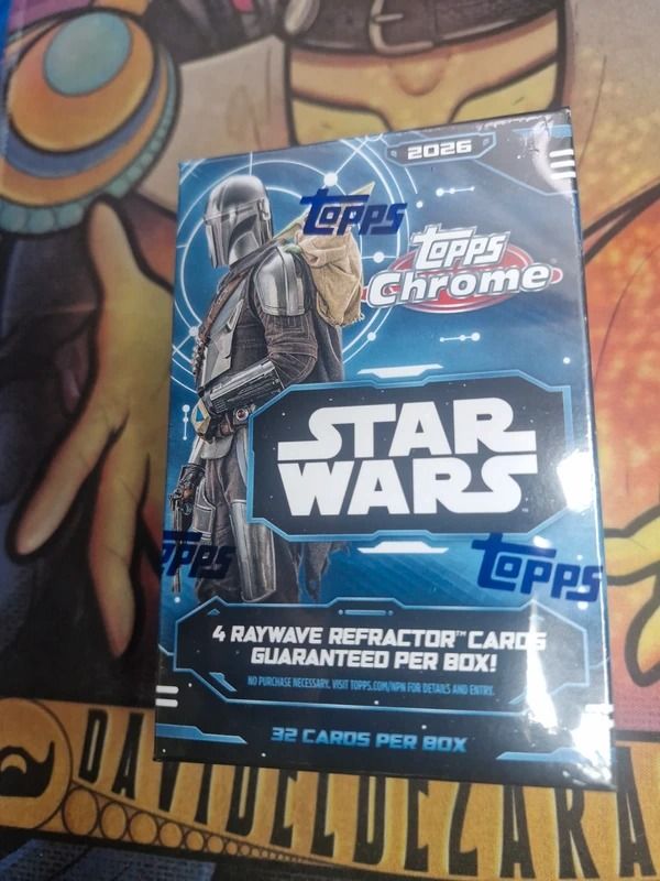 Topps Chrome Star Wars 2026 Value Box Sellada image 1