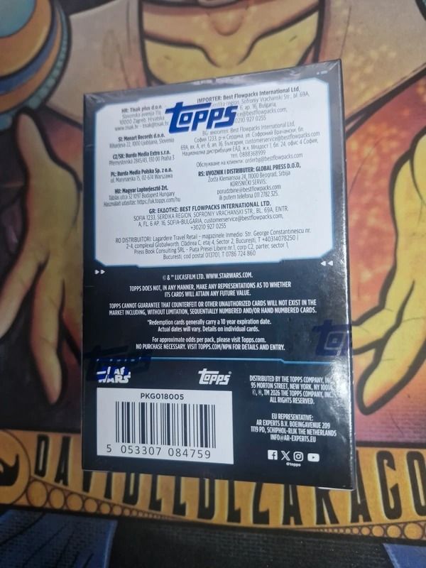 Topps Chrome Star Wars 2026 Value Box Sellada image 2
