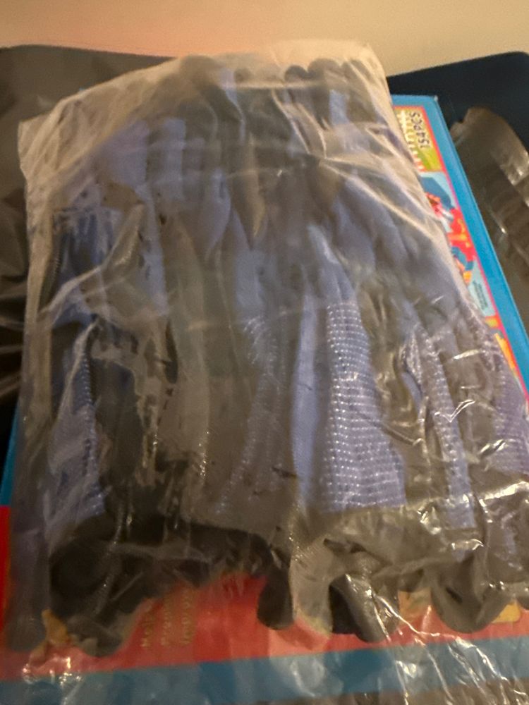 Black And Gray Gloves x 12 pairs