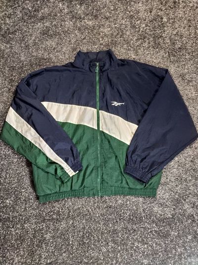 Reebok Color-Block Windbreaker Jacket XL