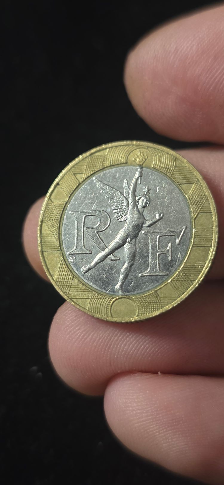 17). French 10 Franc Coin