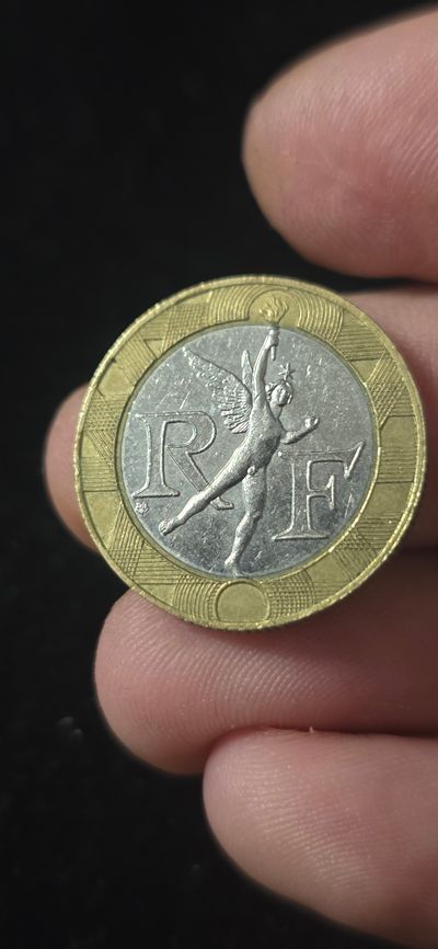 17). French 10 Franc Coin