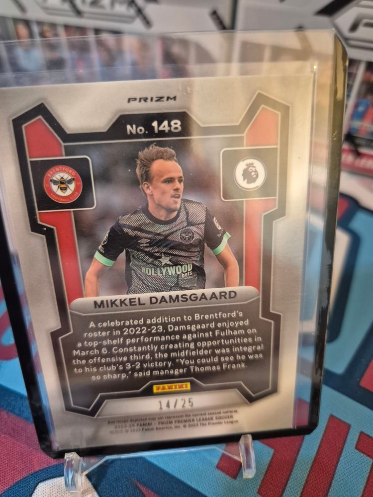 MIKKEL DAMSGAARD BRENTFORD /25 obraz 2