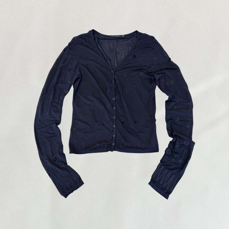 Immagine di Marithé + François Girbaud embroidered cardigan 7