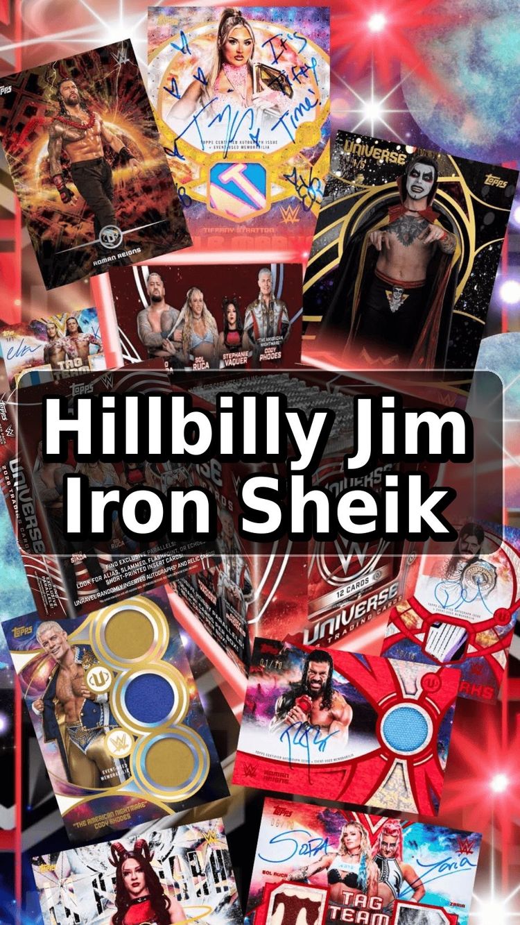 Hillbilly Jim (A) / Iron Sheik  image 1