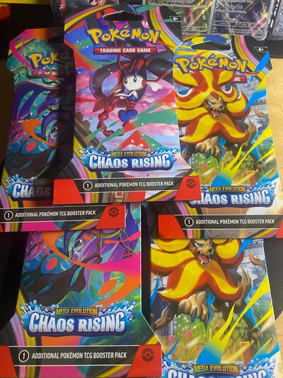 1 Chaos Rising (Sleeve) Pack * SHIP *