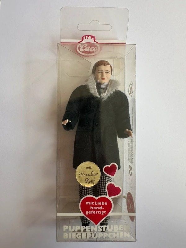 Caco Bendable Doll With Porcelain Head image 1