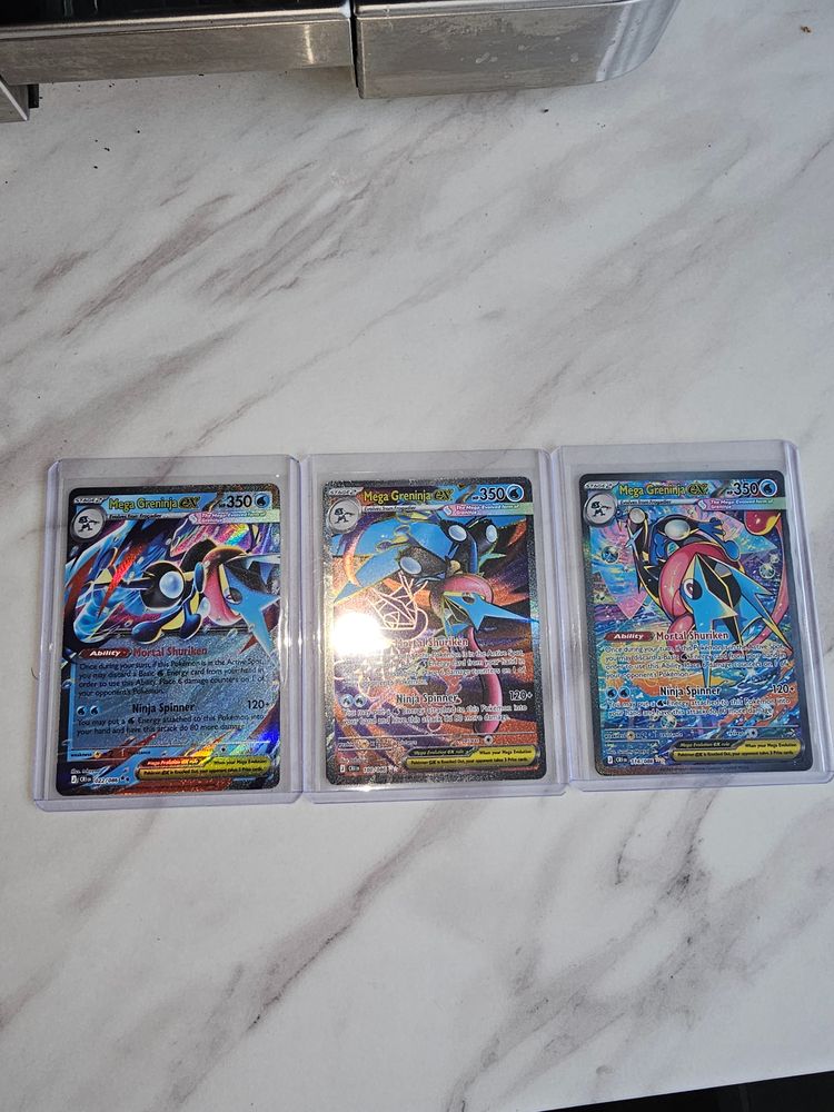Mega Greninja Ex Pokémon Cards