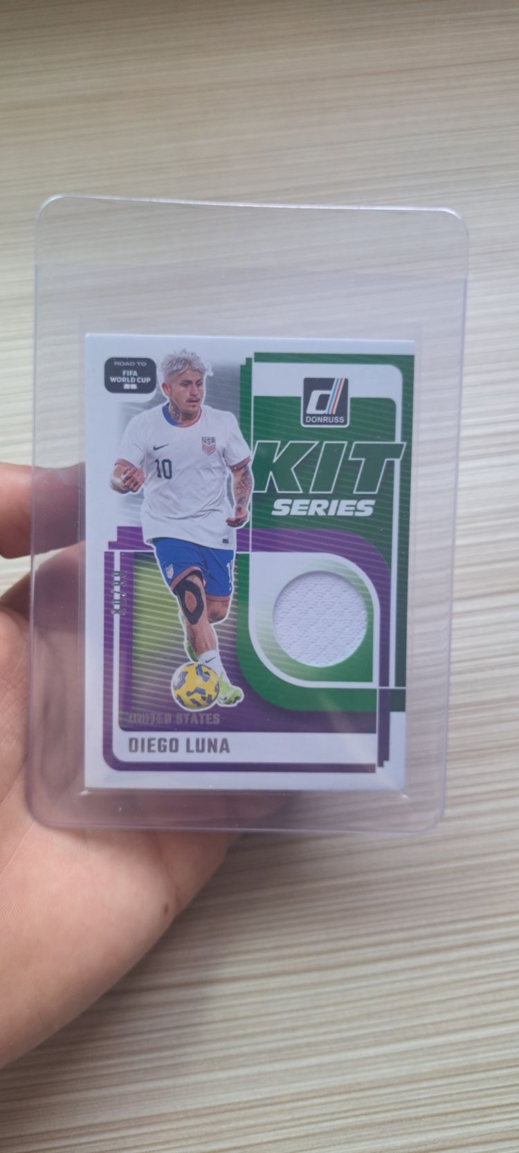 Panini Diego Luna Soccer Trading Card With Kit Piece product image