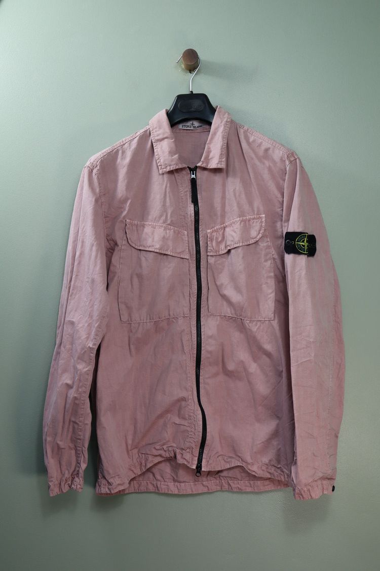 Stone Island Pink Overshirt image 3