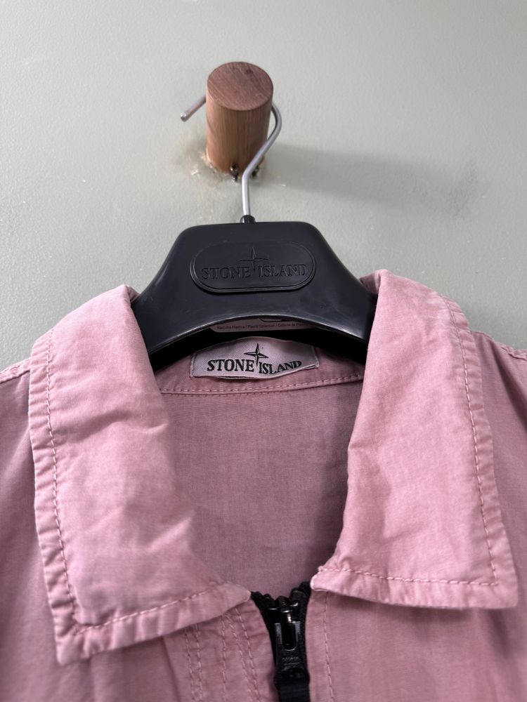 Stone Island Pink Overshirt image 5