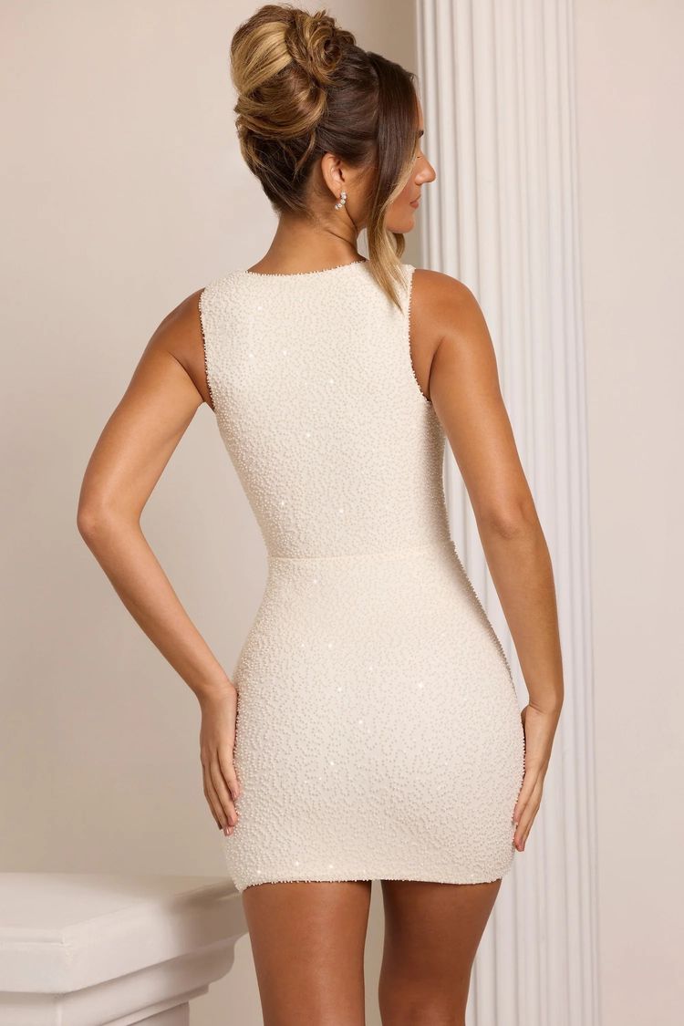 Other White Sleeveless Mini Dress product image