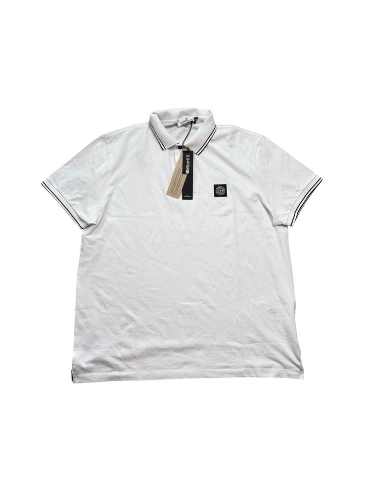 Stone Island Polo White BNWT