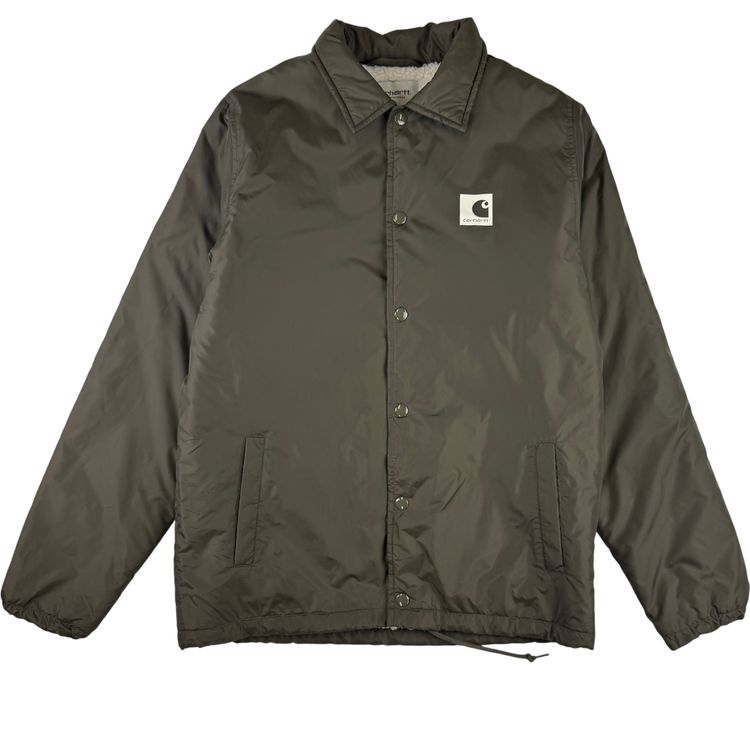 Carhartt Sports Pile Coach Jacket Green imagen 1