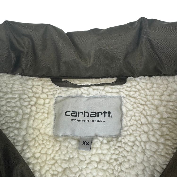 Carhartt Sports Pile Coach Jacket Green obraz 4