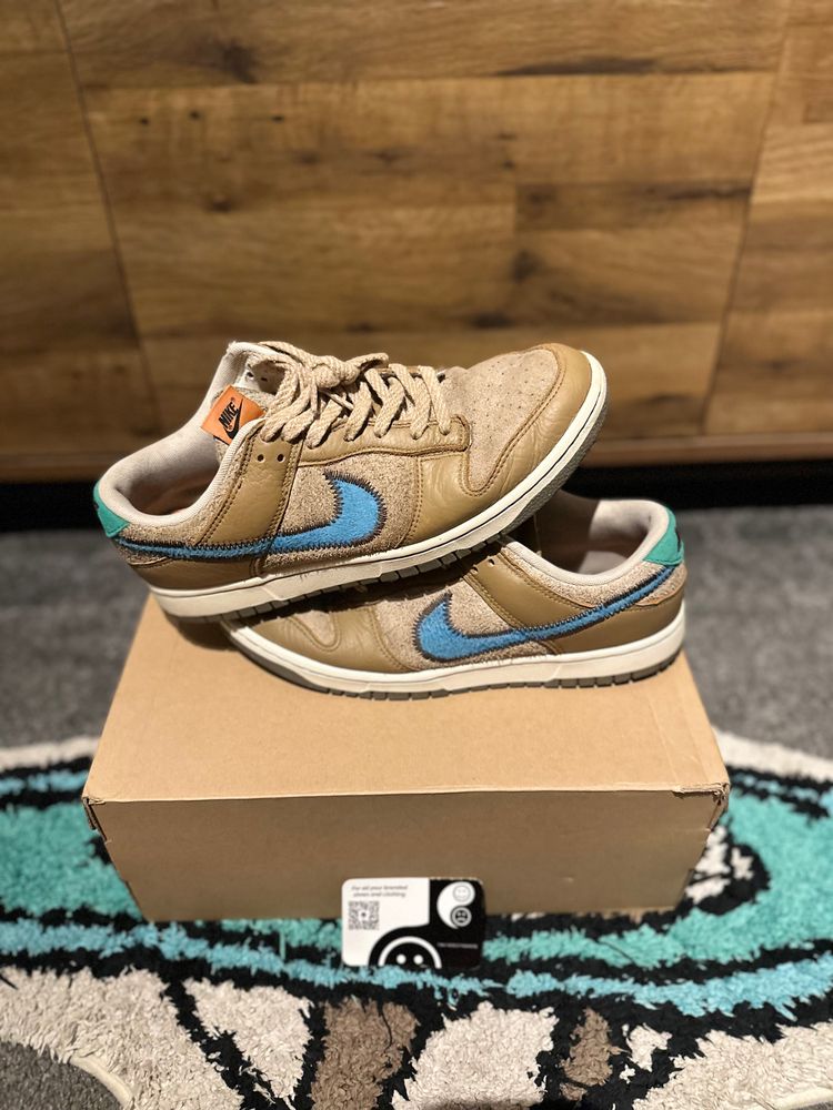Nike Dunk Low “Size? Driftwood” U.K. 9 obraz 2