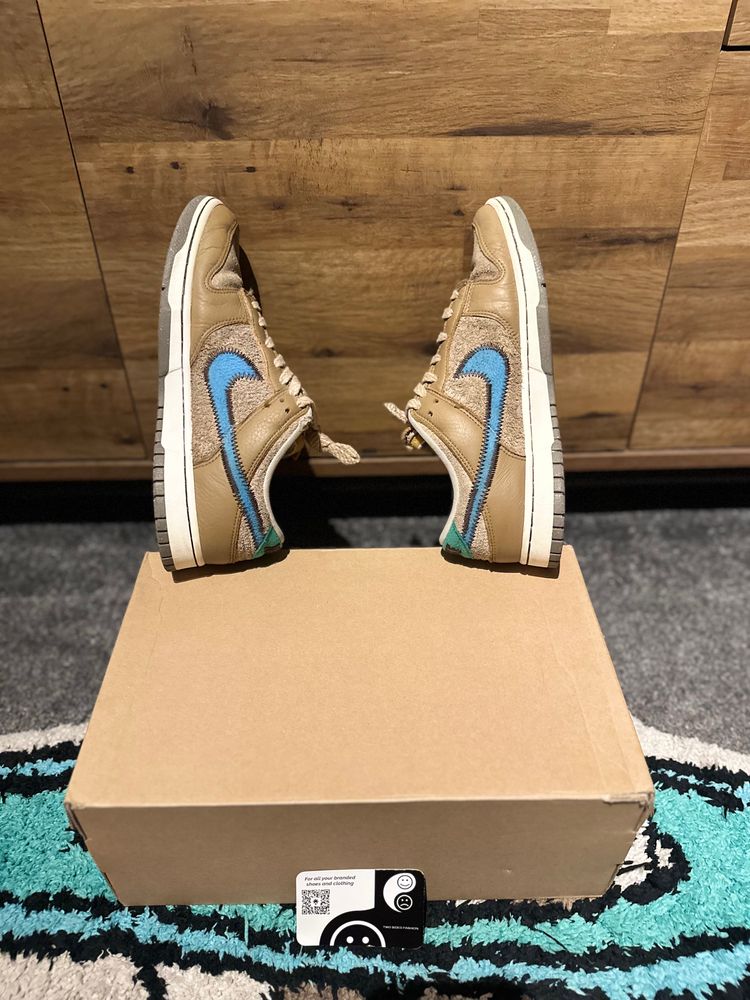 Nike Dunk Low “Size? Driftwood” U.K. 9 obraz 6