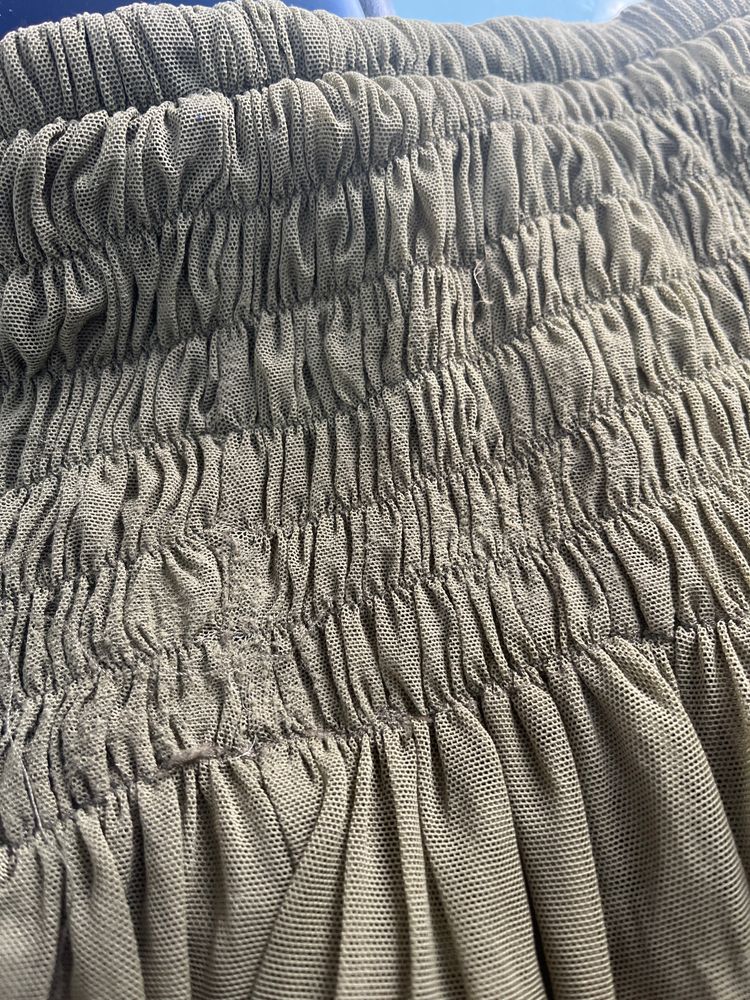 medium poppy skort in khaki image 6
