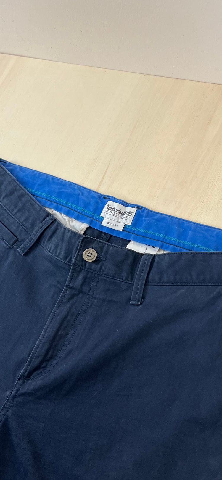 Timberland Men'S Navy Blue Trousers image 2