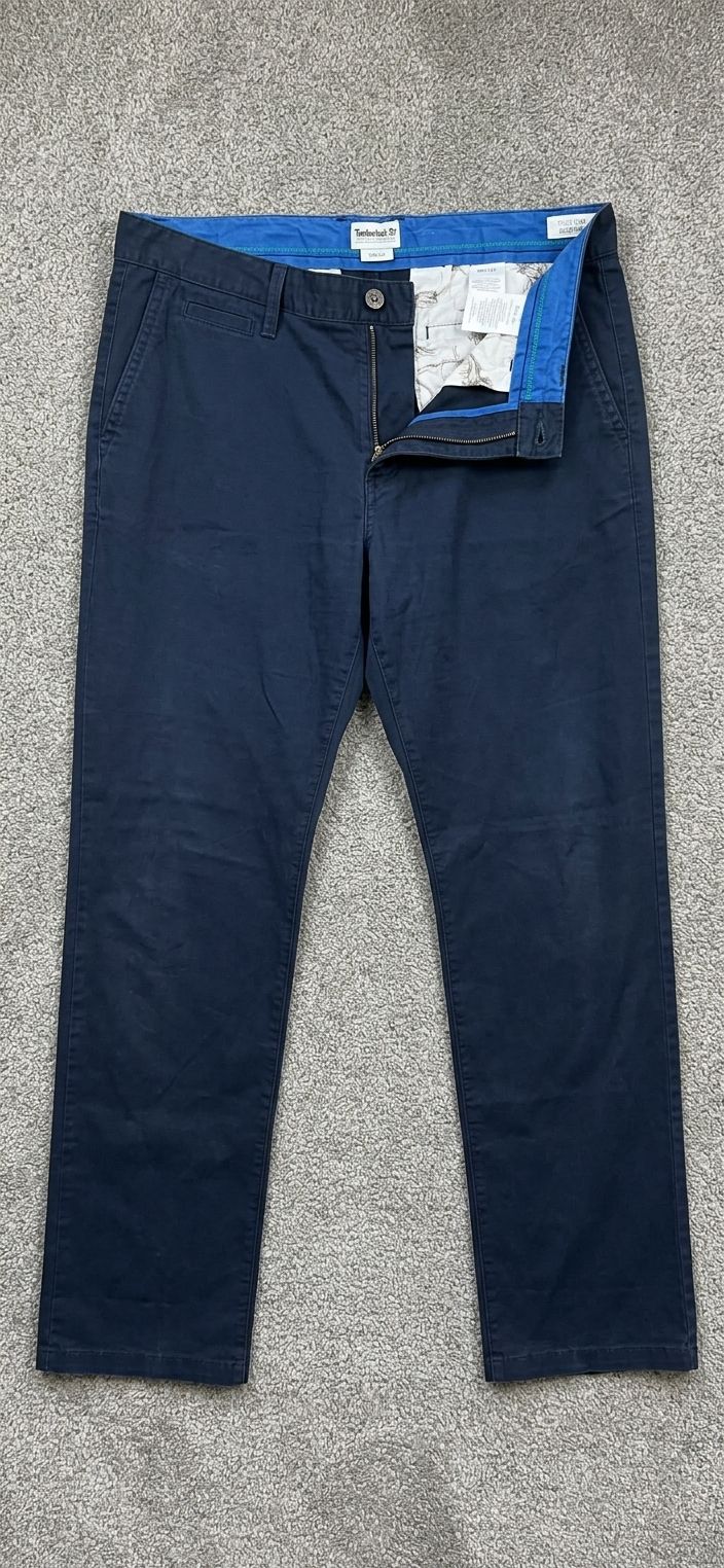 Timberland Men'S Navy Blue Trousers