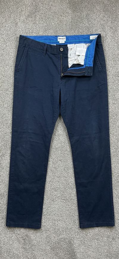 Timberland Men'S Navy Blue Trousers