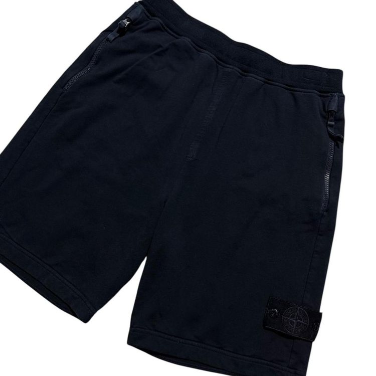 Stone Island Navy Ghost Shorts image 5