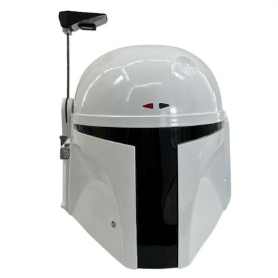 Star Wars Prototype Armour White Boba Fett Resin Cosplay Helmet DAMAGED 5