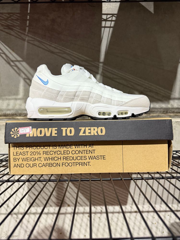 SP5 Nike AM95 Summit White University Blue Brand New In Box