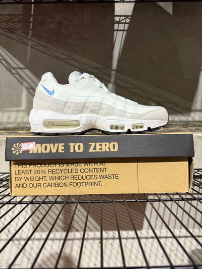 SP5 Nike AM95 Summit White University Blue Brand New In Box