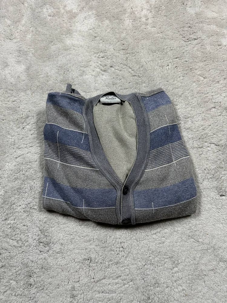 Striped Cardigan Sweater