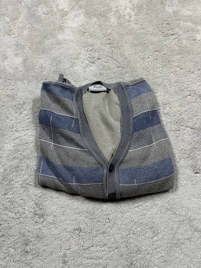 Striped Cardigan Sweater