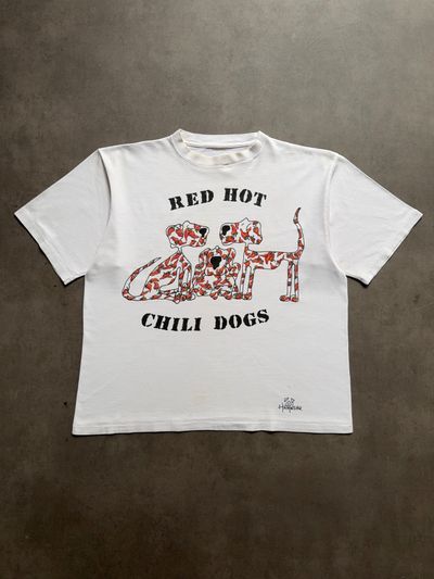 1990s Red hot chili dogs tee (L)