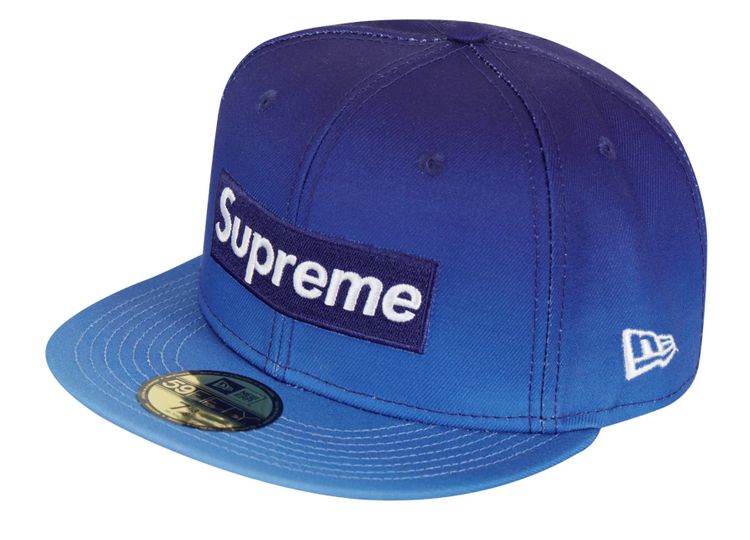 Supreme Supreme Gradient Box Logo New Era Baseball Cap size 7 5/8 product image
