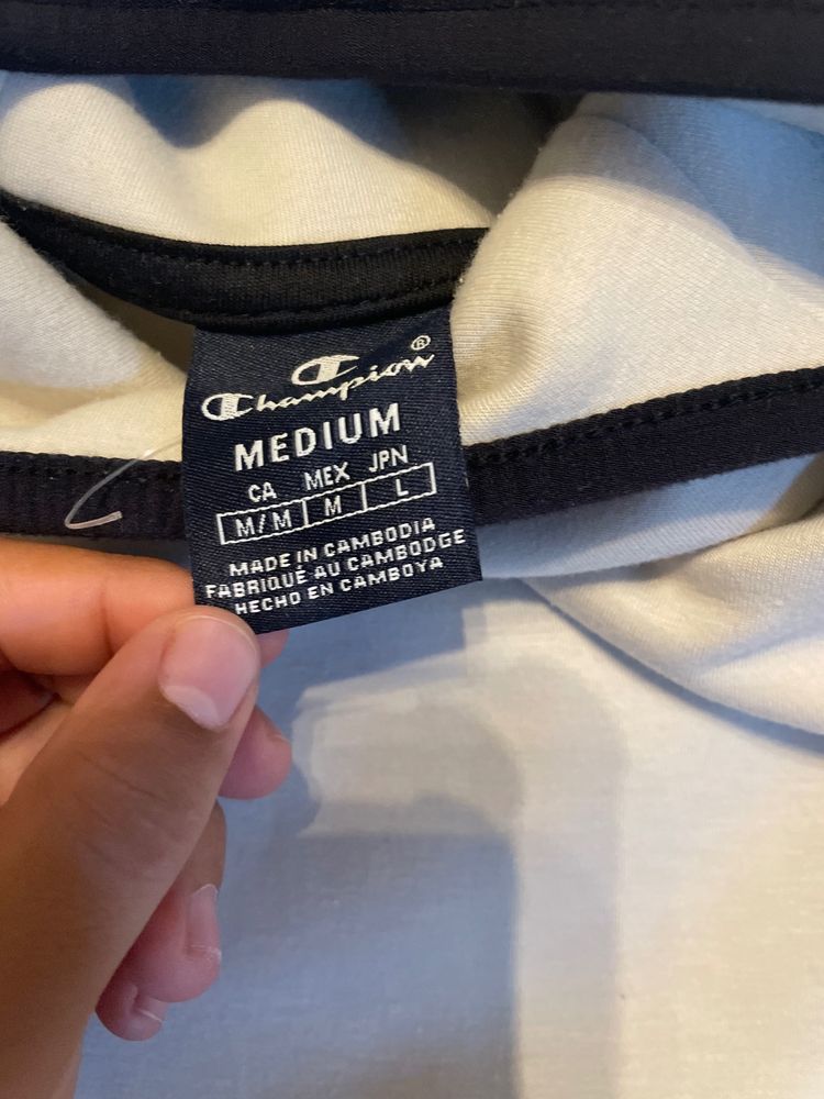Champion Beige Hoodie image 4