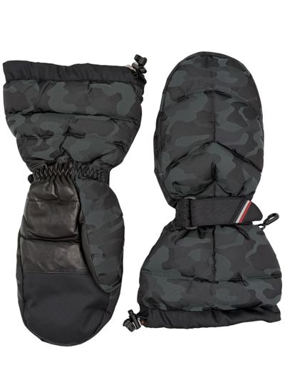 Moncler Grenoble Ski Mittens - Black (805496285)
