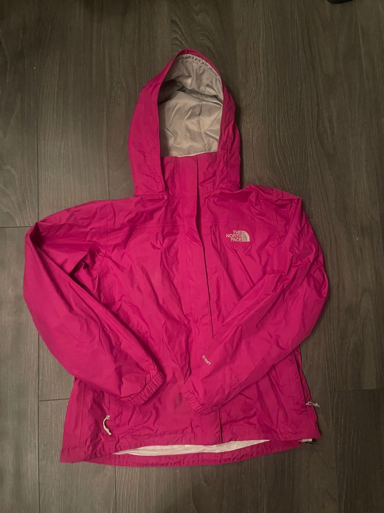 Pink Hyvent North Face Raincoat