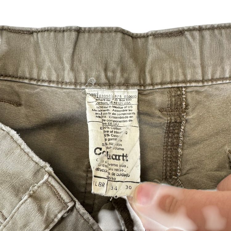 Carhartt Workwear Carpenter Trousers Light Brown imagen 4