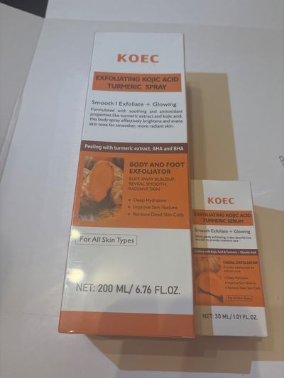 Koec Exfoliating Kojic Acid Turmeric duo