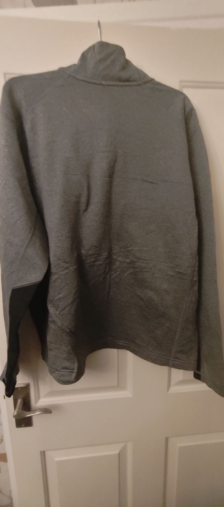 XL Nike Grey Quarter-Zip Sweatshirt obraz 2