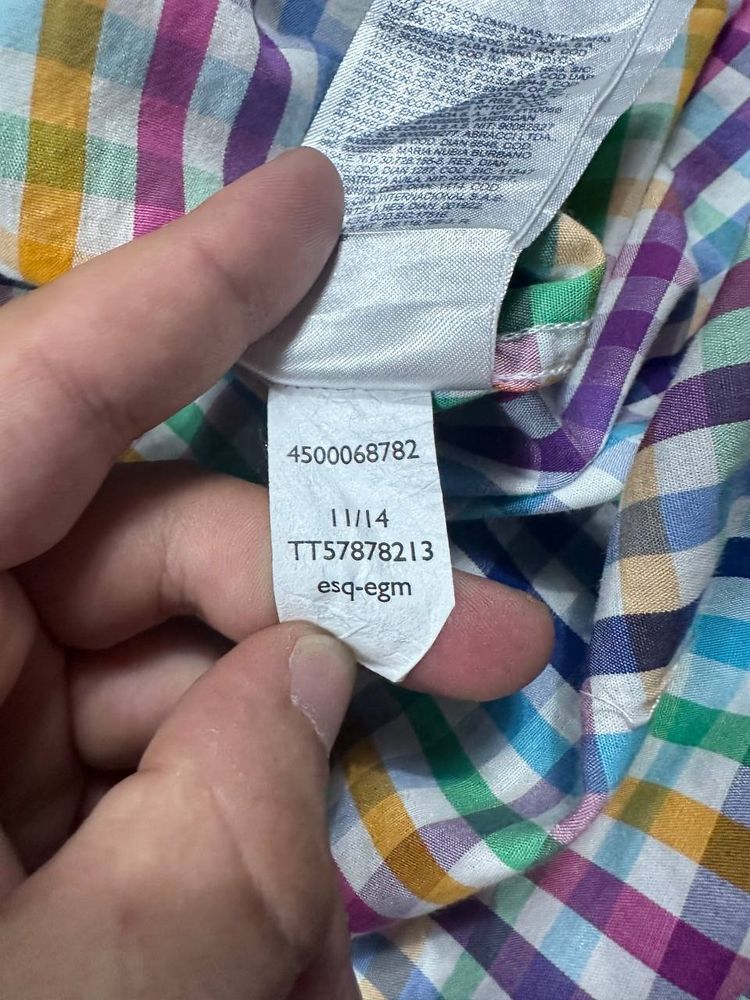 Tommy Hilfiger Short Sleeve Checkered Shirt 6