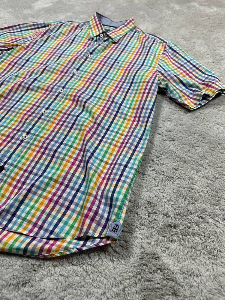 Tommy Hilfiger Short Sleeve Checkered Shirt 3