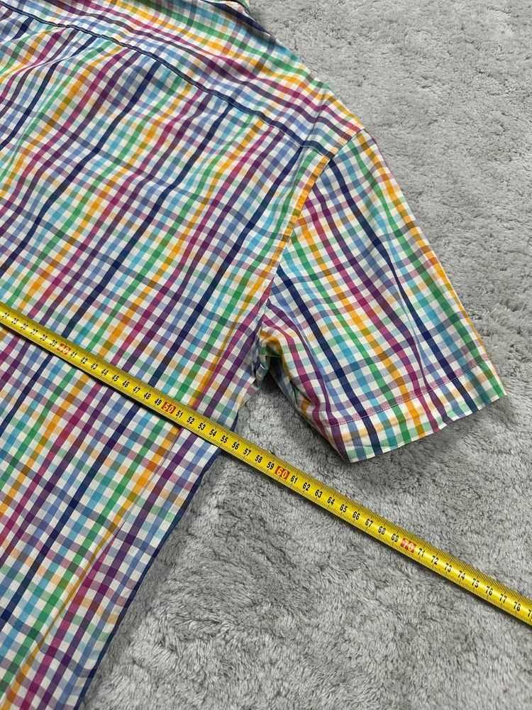 Tommy Hilfiger Short Sleeve Checkered Shirt 10