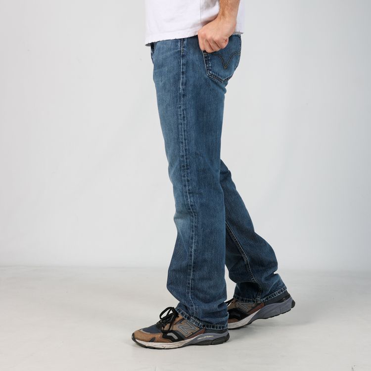 Blue y2ks Levi's 501 Denim Jeans (32x34) 5