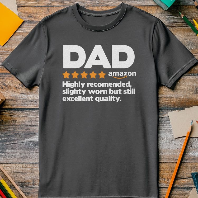 5 Star Dad T-Shirt - Dad's Review 6