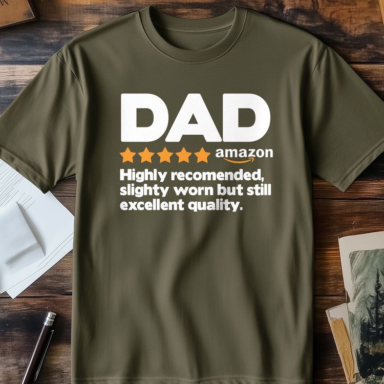 5 Star Dad T-Shirt - Dad's Review 7