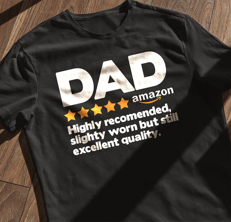 5 Star Dad T-Shirt - Dad's Review 3