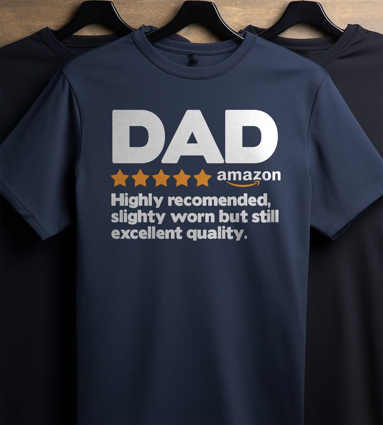 5 Star Dad T-Shirt - Dad's Review 2