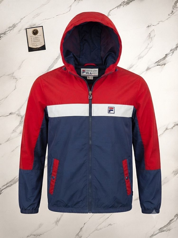 Immagine di Fila White Line Colorblock Hooded Jacket 1