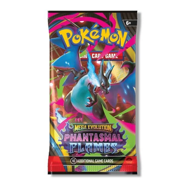 Pokémon Trading Card Game Mega Evolution Phantasmal Flames Booster Pack